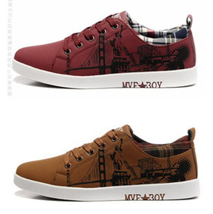  男鞋正品 滑板鞋 系带透气休闲鞋 运动鞋 耐磨防滑防水男士板鞋