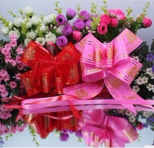  婚庆用品结婚新款婚房布置装饰五彩条亮光纸新房彩带拉花拉喜挂饰