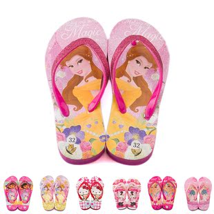  包邮夏季新款儿童凉鞋可爱卡通系列男女童人字夹趾软底拖鞋3D立体