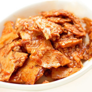  四川特产 品品牛板筋40g 香辣/麻辣/烧烤休闲年货小零食牛筋牛肉