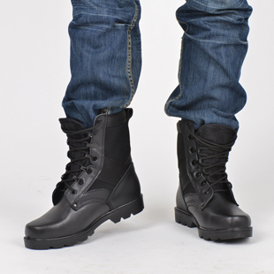  批发正品军靴沙漠靴特种兵作战靴户外靴工装靴保安靴劳保鞋单靴男