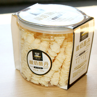  内蒙古特产零食 高端乳酪产品 雪原酸奶味酪丹奶酪300g 乳酪名仕