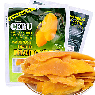  菲律宾 宿雾牌CEBU 宿务 顶级芒果干100g 100%正品