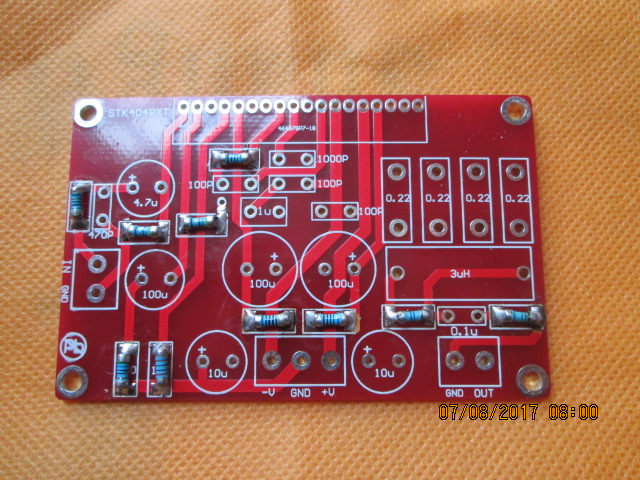 STK4044 /4046 /4048/ 4050通用PCB功放板(单片价)+配套贴片电阻|msdalam kategori Peralatan Audio-visual, aksesori audio dan video elektronik, aksesori audio hifi, papan Amplifier - dari Buy2taobao.com untuk memberikan perkhidmatan ejen Taobao profesional membeli