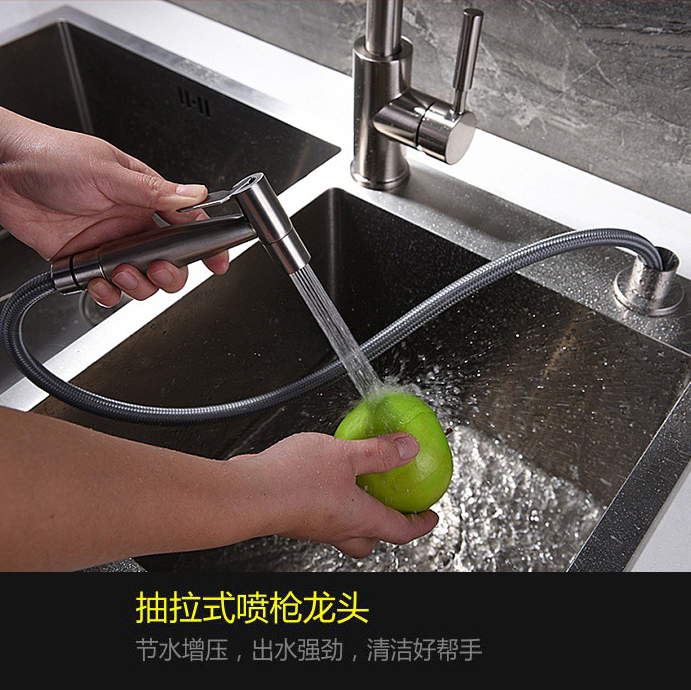 九牧王水槽座SUS304不锈钢厨房水槽洗菜盆清洗喷枪替换皂液器专用|msdalam kategori keluarga memasang ibu, dapur, paip dapur - dari Buy2taobao.com untuk memberikan perkhidmatan ejen Taobao profesional membeli