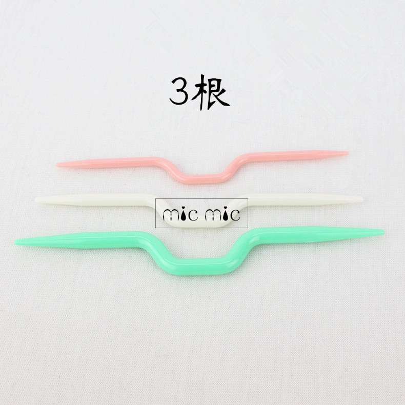 编织辅助工具 麻花针 纽花针 编织工具 编麻花一套3个|msdalam kategori Aksesori/Belt kulit/Hat/Muffler, kain pakaian, bulu - dari Buy2taobao.com untuk memberikan perkhidmatan ejen Taobao profesional membeli