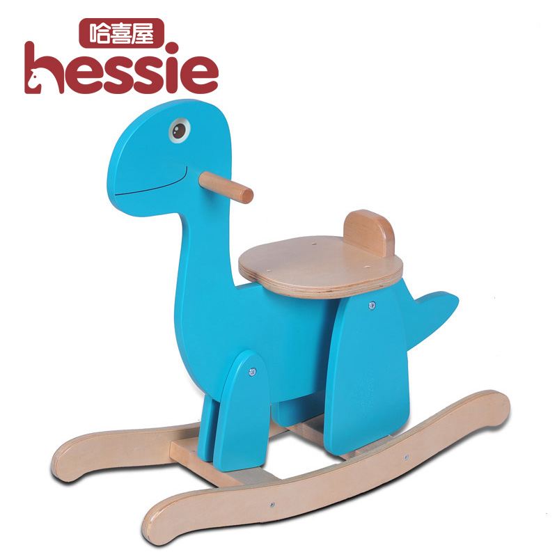 children baby Early education Souptoys Ha Kiyan woodiness dinosaur Rocking Horse simple and easy Rocking Horse Small horsein the Toy/Childs/Puzzle/Building block/Model , Outdoor sports/Leisure/Traditional toys , Rocking Horse category - from Buy2taobao.com to provide professional Taobao agent buy service