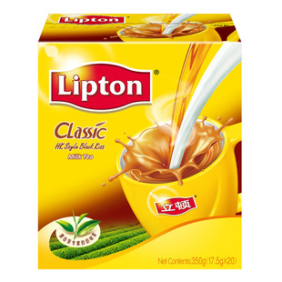  立顿/lipton 奶茶 正品 经典醇 港式鸳鸯热吻20袋装