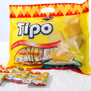  亿生~Tipo越南白巧克力面包干300g 越南进口食品