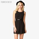 FOREVER21 女装 F21水玉波点无袖雪纺连衣裙 39112341 FOREVER21 女装 F21水玉波点无袖雪纺连衣裙 39112341