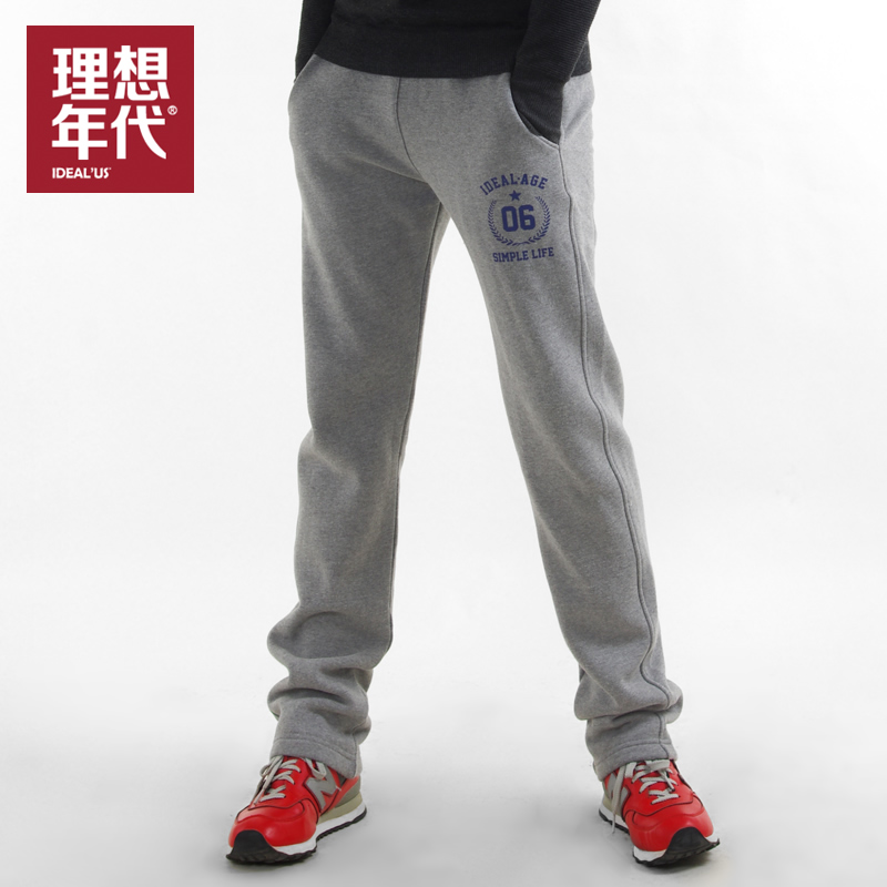 秋冬加绒休闲裤...