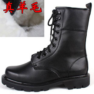  男士军靴 子四季单靴马丁靴 户外工装靴男靴 潮马靴皮靴特种兵靴