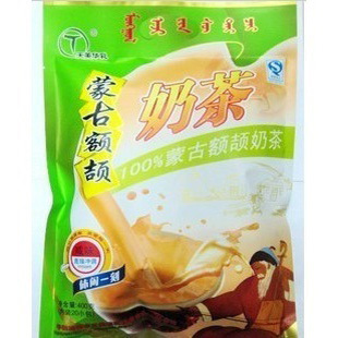  5袋包邮内蒙古天美华乳 蒙古额吉咸奶茶粉400g20小包香浓咸味奶茶