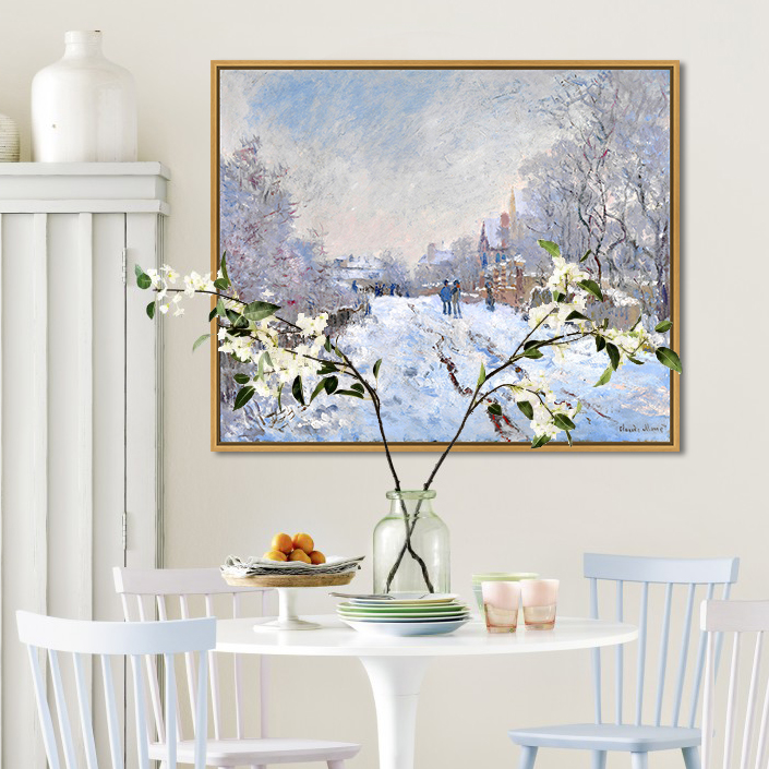 莫奈阿让特伊雪景风景海边帆船西方印象派大师古典油画现代家居画在类目 家居饰品, 装饰画, 油画中 - 来自Buy2taobao.com提供专业的淘宝代购服务