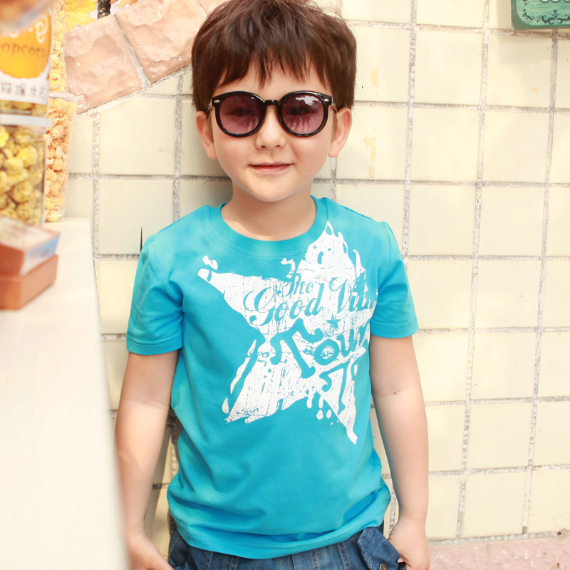 韩版儿童卡通打底衫...