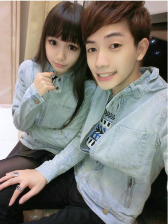 <em>情侣装春装外套</em>2014新款牛仔外套 男女装牛仔