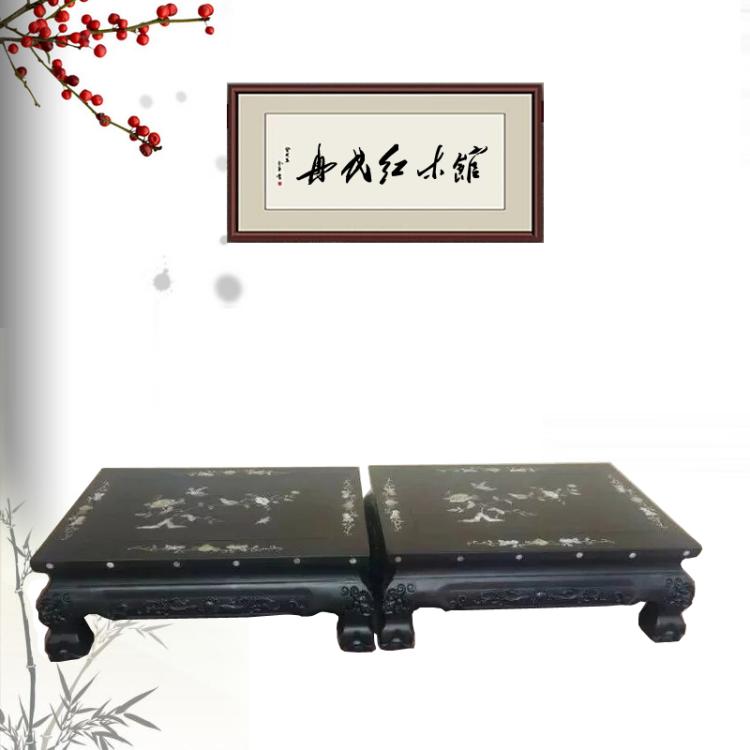 Mahogany furniture Africa Ebony Kang Pedal Chinese style solid wood To fake something antique tea table Strip casein the Residential furniture , Case/Taiwan class , Narrow table category - from Buy2taobao.com to provide professional Taobao agent buy service