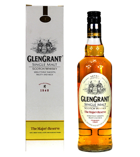  原装 格兰冠少校珍藏纯麦芽威士忌 GLENGRANT MAJOR'S RESERVE
