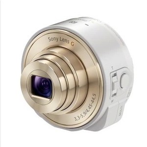 索尼(SONY) DSC-QX10 镜头式数码相机 白色