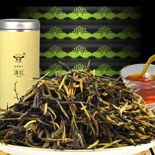  轩庆 滇红茶 云南凤庆特级 单芽单叶红茶 50g特贡茶叶特价包邮