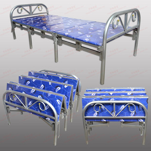 逸名居单人折叠床午休床实木床行军床简易床公