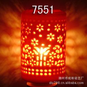  陶瓷 精雕小夜灯 创意 礼品 节能 插电 家装饰品 生日礼物 特价