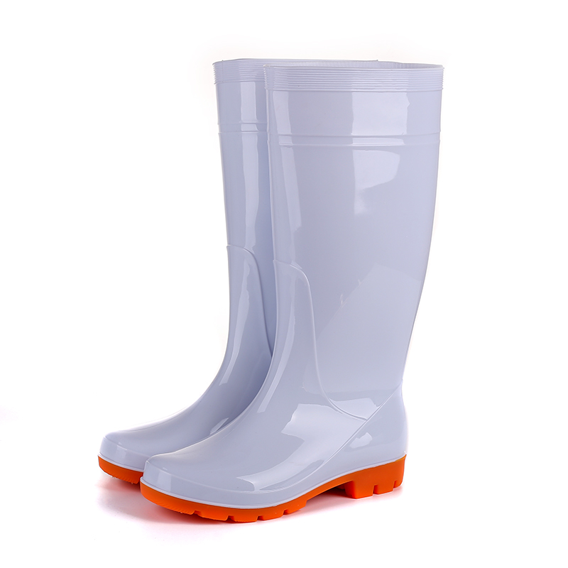 white High cylinder Food boots Super large Rain shoes men and women Boots non-slip canteen Acid-base foodin the Men's Shoes, Rain Boots category - from Buy2taobao.com to provide professional Taobao agent buy service