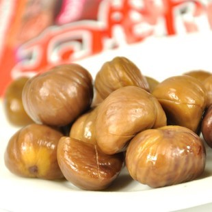  出口日韩 纯天然绿色食品 野生珍珠甘栗仁 板栗仁 100克 零食特产