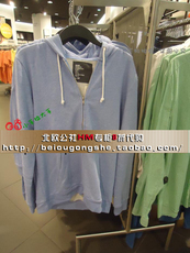 Толстовка 8折hm h＆m专柜正品6月29代购 男士连帽拉链线圈休闲运动卫衣 2色 H&M