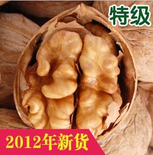  新货新疆特产阿克苏特级185纸皮薄皮核桃原味生核桃坚果500克特价