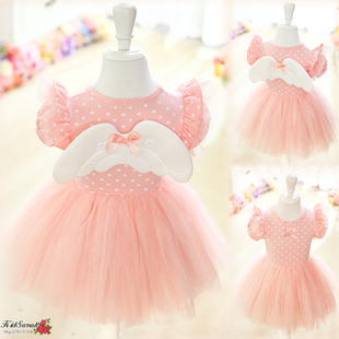 童装女童儿童2013连衣裙春秋韩版装婚纱裙公