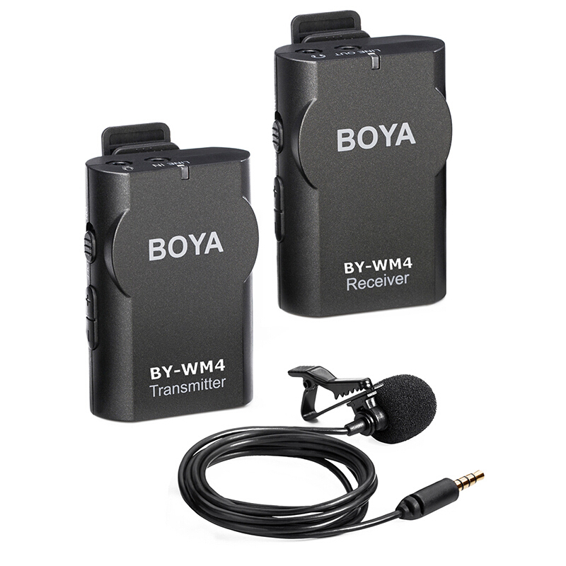 BOYA BY-WM4 博雅無線領夾麥克風小蜜蜂手機單反直播采訪收音話筒在類目 影音電器, 麥克風/話筒中 - 來自Buy2taobao.com提供專業的淘寶代購服務