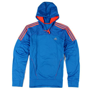  正品 新款 Adidas/阿迪达斯男装 跑步 连帽套衫 Z01142