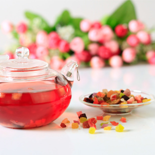  【永昌堂蓝莓物语花果茶150g-11696】水果茶 酸甜果粒茶 维生素C