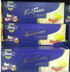  北欧芬兰进口巧克力礼盒fazer 酸奶树莓柠檬口味特色巧克力礼盒装
