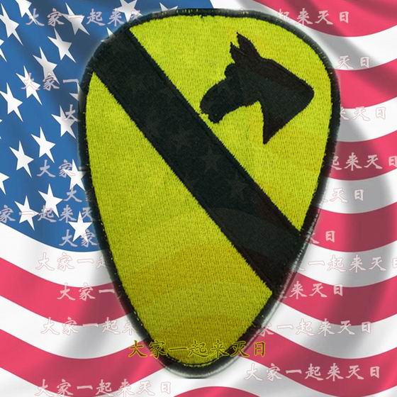 美国战争电影第一骑兵师 徽标徽章迷彩作训服臂章刺绣贴章 魔术贴在类目 运动包/户外包/配件, 贴章/魔术贴章中 - 来自Buy2taobao.com提供专业的淘宝代购服务