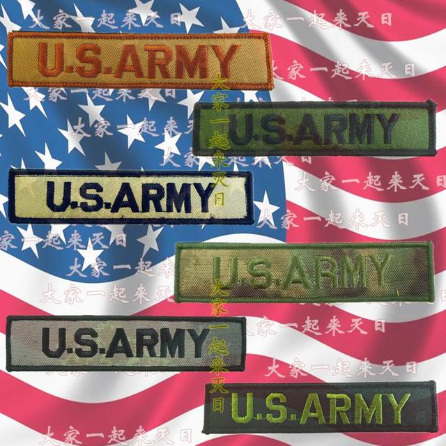 美 胸条US ARMY 迷彩 军迷徽标徽章 作训服刺绣贴章 胸条 魔术贴在类目 运动包/户外包/配件, 贴章/魔术贴章中 - 来自Buy2taobao.com提供专业的淘宝代购服务
