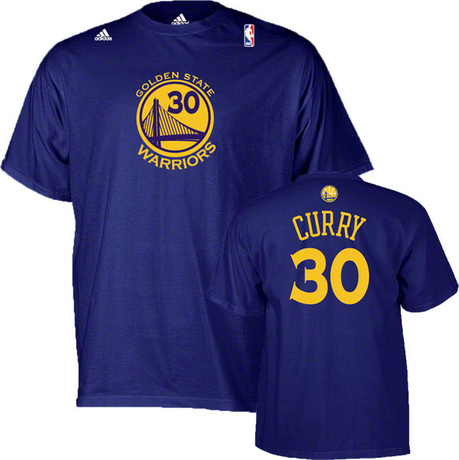 美国直邮NBA代购adidas Curry T-Shirt勇士队库