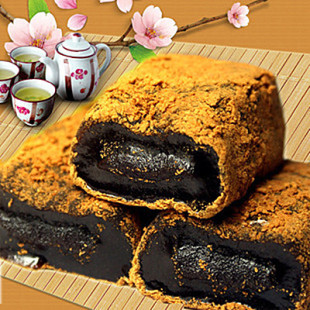 三叔公雪之恋麻薯 黑糖麻薯 台湾特产小吃零食 麻糬/180g 买6包邮