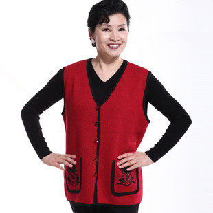 心妈妈包邮,毛背心妈妈货到付款,毛背心<em>编织花</em>