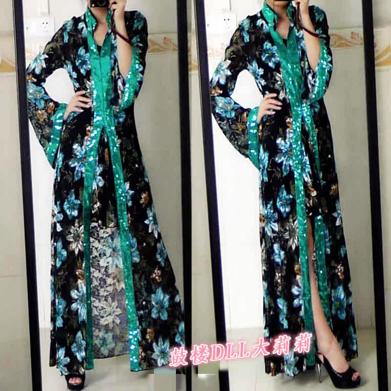 <em>超长开衫</em>【多图】<em>超长开衫搭配</em>及购买 - 美丽说