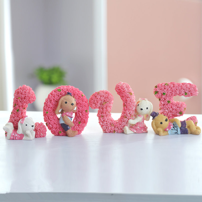 LOVE玫瑰花垂耳兔...