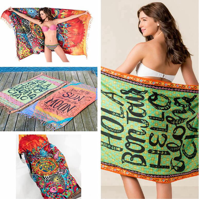 Sandy beach Mat towel Seaside Beach towel Beach Blanket Sunscreen Portable Quick drying Bath towel Bikini Wrap Dress Thailand Sarongin the Sports/Yoga/Fitness/Fans supplies , Swim , Wrap Dress/Mantillas category - from Buy2taobao.com to provide professional Taobao agent buy service