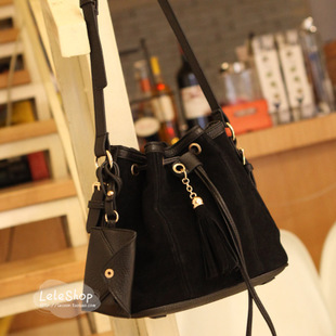 欧美风磨砂牛皮水桶...