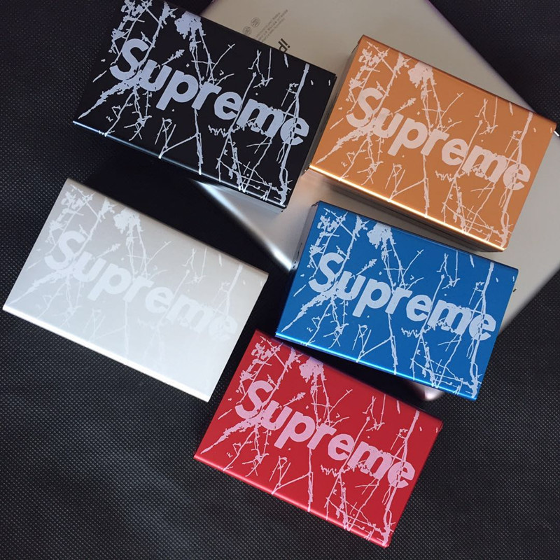 创意潮牌superme烟盒20支装 超薄滑盖铝合金香菸盒 个性刻图刻字|ruв категории ZIPPO/швейцарский армейский нож/очки, курить, портсигар - от Buy2taobao.com для оказания профессиональной услуги покупки агента Taobao