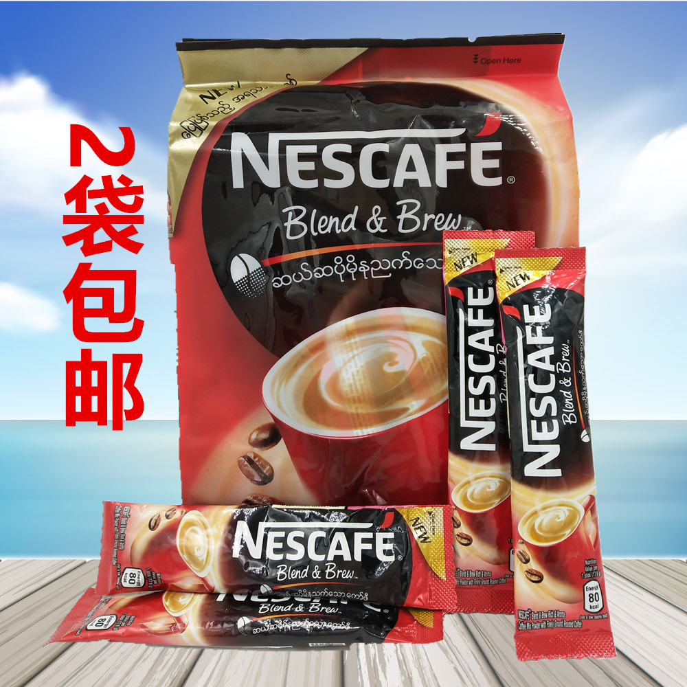 2袋包邮泰国雀巢咖啡Nestle三合一红色经典24条 原味 80英文版在类目 咖啡/麦片/冲饮, 速溶咖啡/咖啡豆/粉, 速溶咖啡中 - 来自Buy2taobao.com提供专业的淘宝代购服务