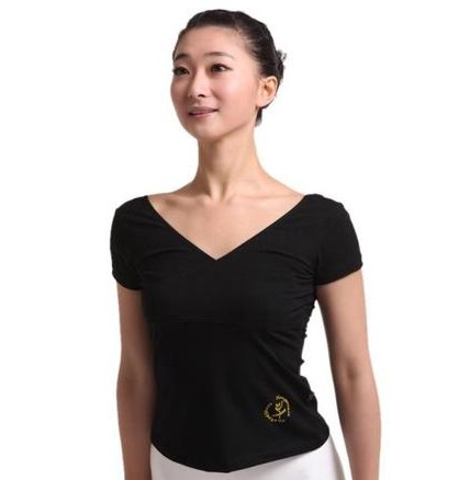 3844舞蹈服装女短袖上衣瑜伽练功服服形体服薄棉短款|msdalam kategori sukan/Yoga/kecergasan/bekalan peminat, Dance/Aerobik/Gymnastics, Aerobik, Baju senamrobik - dari Buy2taobao.com untuk memberikan perkhidmatan ejen Taobao profesional membeli