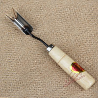 V型削菠萝器-眼器 三角推去籽刀削皮刀V型削菠