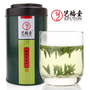  艺福堂 新茶 竹叶青茶叶 特级春茶头采 包邮250g/罐 青叶甘露