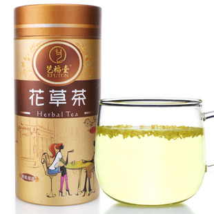  艺福堂花草茶 正宗精选花茶 桂花茶新贵装75g/罐 厂家直销QS认证